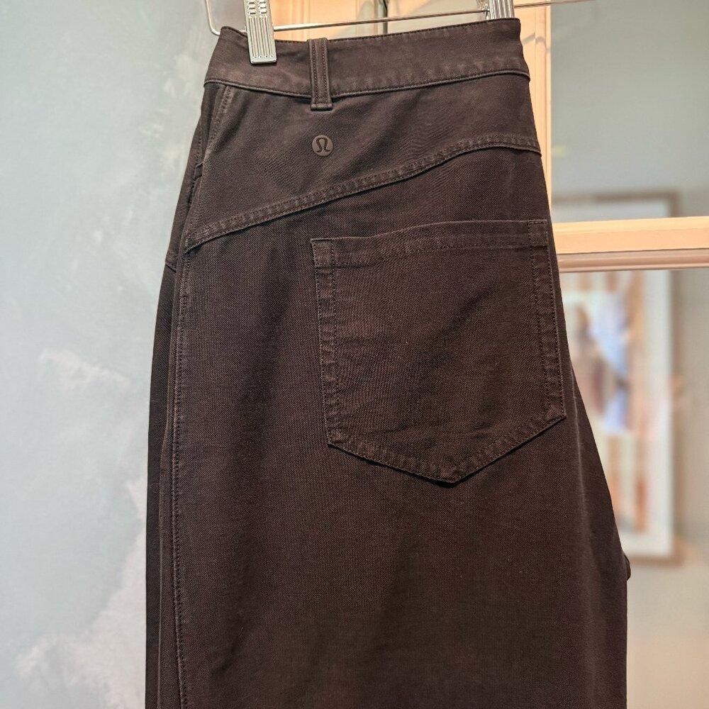 City Sleek 5 Pocket High-Rise Wide-Leg Pant Full Length *Light Utilitech